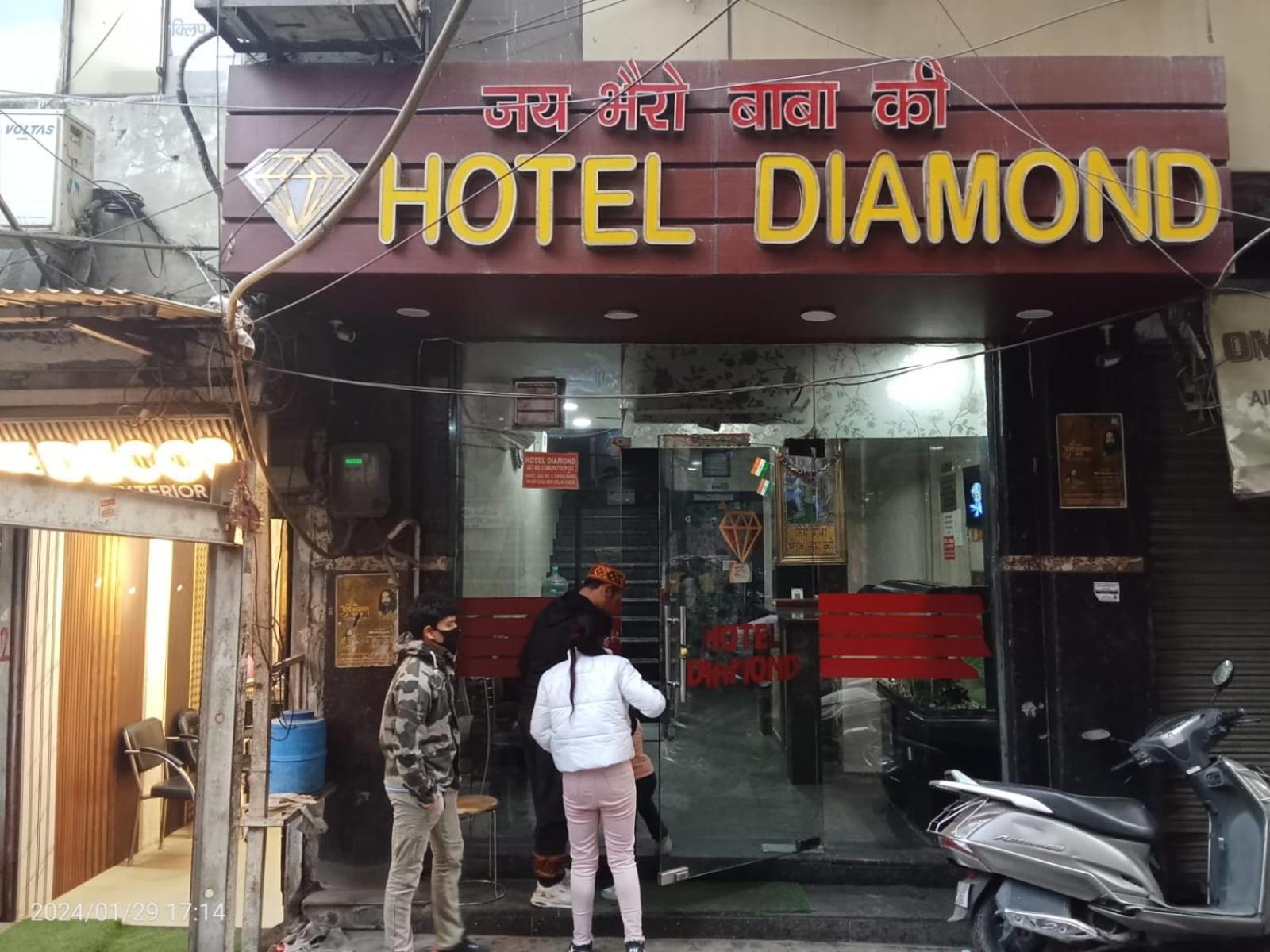 Hotel Diamond New Delhi Exterior foto